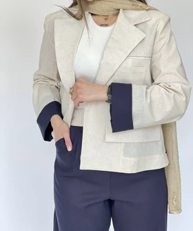 کت و شلوار فیروزه