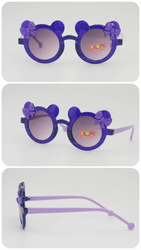 عینک آفتابی بچگانه طرح میکی ماوس با شیشه‌های ضد اشعه UV