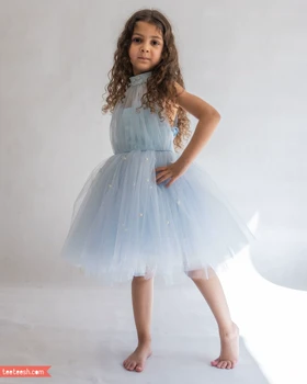 پیراهن رسمی آبی