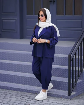 کت و شلوار سنبادی پشت بلند کد 801