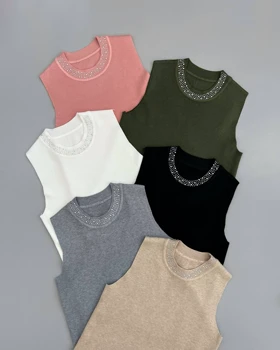 تاپ بافت یقه نگین کد 4083