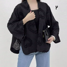 کت زنانه خامه دوزی