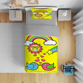 روتختی کودک طرح رنگین کمان مدل T5367