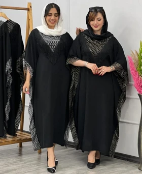 مانتو عبایی مدل ژینا