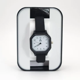 ساعت مچی زنانه و دخترانه و پسرانه ایک AIKE تمام سیلیکونی (مشکی)