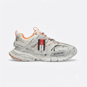 کفش کتانی بالنسیاگا مدل Balenciaga Track سفید پرتقالی کد 295758