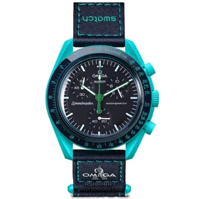 ساعت مچی امگا سواچ دست دوم Omega x Swatch Speedmaster Earth-ST