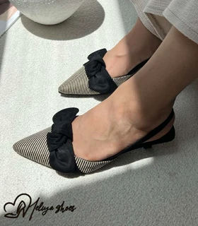 کفش مجلسی پاشنه کوتاه دخترانه