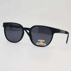 عینک آفتابی مردانه و زنانه طرح پرادا Prada P8258 پلاریزه و ضد اشعه UV400 ایتالیایی (مشکی بنفش)