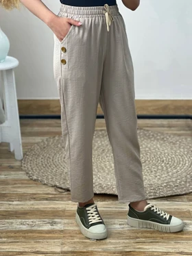 شلوار لینن کد 2829