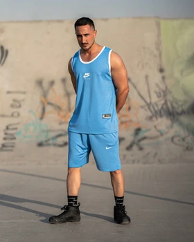 ست بسکتبالی نایک ورزشی آبی آسمانی