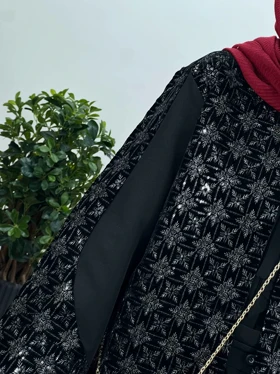 مانتو مجلسی سوزندوزی آیسل