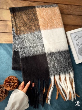 بیگ اسکارف میکس موکا