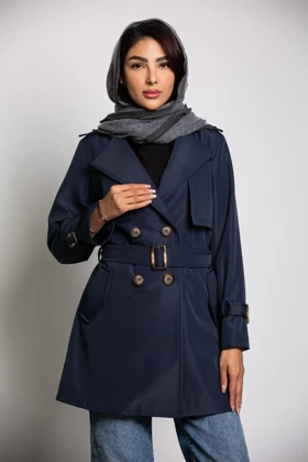 بارانی زنانه سانتانا ژیله دوبل میدی