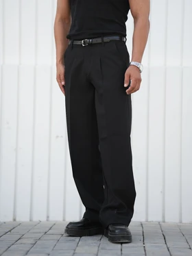 شلوار بگ پارچه ای ترک