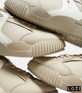 کفش کتانی مردانه کرم سفید FILA مدل 5376