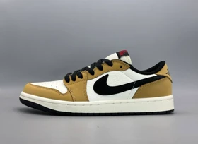 کتانی نایکی جردن1لو روکی آف یر/Nike Air Jordan1 low