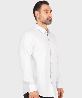 پیراهن مردانه آستین بلند بافت کبریتی 0251