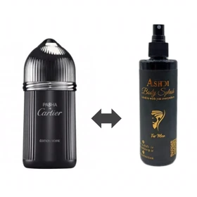 بادی اسپلش کارتیر پاشا ادیشن نویر Cartier Pasha de Edition Noire