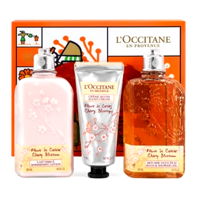 ست مراقبت بدن لواچن مدل Cherry Blossom لوکسیتان L’Occitane