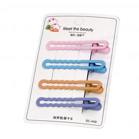 گیره مو زنانه مدل G_Lnd_3167 مجموعه 4 عددی