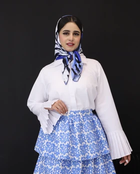 شومیز آستین چین