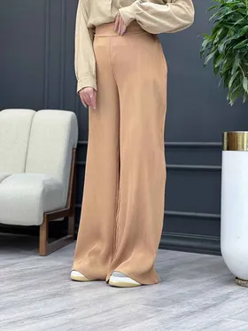 شلوار رنگی پلیسه ریز