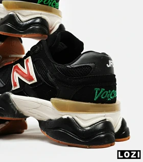 کفش کتانی مردانه و زنانه مشکی قرمز NEW BALANCE 9060