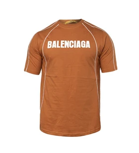 تیشرت BALENCIAGA یقه گرد مردانه طرح دار