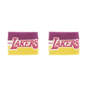 مچ بند ورزشی حوله ای لیکرز مدل opt-88020 بسته دو عددی