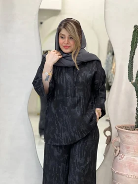 مانتو و شلوار آبرنگی