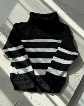 یقه اسکی راه راه  کد 1500146