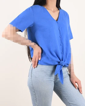 شومیز جلو گره