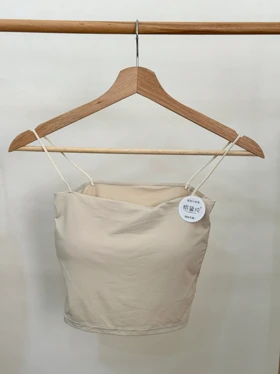 تاپ نیم‌تنه بند اسپاگتی