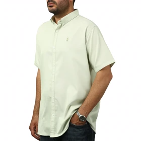 پیراهن آستین کوتاه ساده مردانه برند مد مدل 14112196