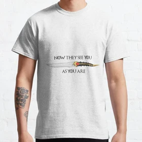 تیشرت house of the dragon طرح Now They See You As You Are Classic T-Shirt کد 194933