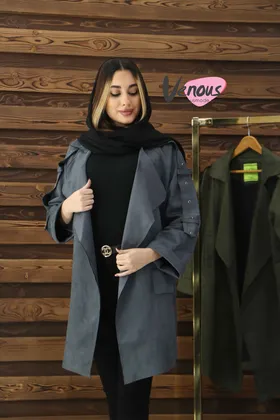 پالتو سوییت آستین بنددار