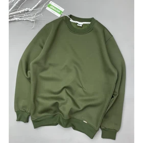 ست دورس و شلوار جاگر دم پاکش مچینست سبز ارتشی