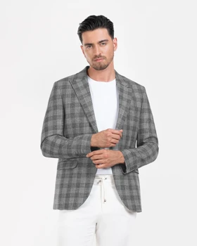 کت تک مردانه کد 400/73 (طوسی)