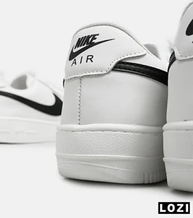 کفش کتانی بزرگ پا سفید مشکی NIKE AIR FORCE