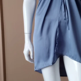 مقمیس پیراهن خواب meghmiss slip dress, model: gloria, blue