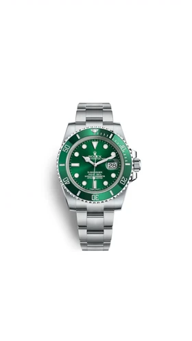 ساعت رولکس سابمارینر مردانه نقره ای صفحه سبز (هالک) Rolex Submariner Hulk