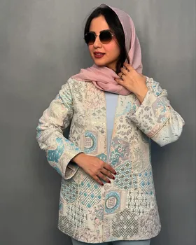 مانتو کتی ژاکارد