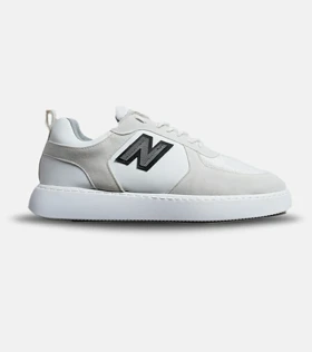کفش کتانی کژوال سفید طوسی NEW BALANCE