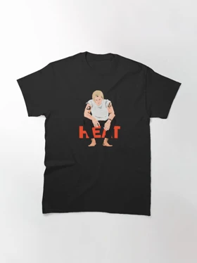 تیشرت کلاسیک مخمصه | تیشرت Heat طرح HEAT 1995-CHRIS کد 118828