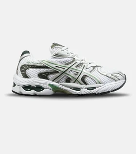 کفش کتانی مردانه و زنانه سفید سبز ASICS Gel-Phoenix مدل 8880