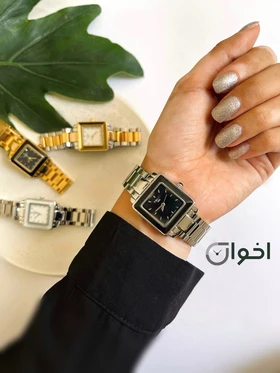 ساعت تیسوت‌زنانه چهارگوش
