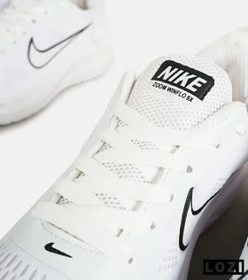 کفش کتانی مردانه و زنانه سفید Nike zoom