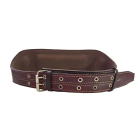 کمربند چرم طبیعی بالشتک دار متوسط 13 سانتی