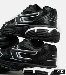 کفش کتانی مردانه مشکی سفید DIESEL S-SERENDIPITY SPORT مدل 6730